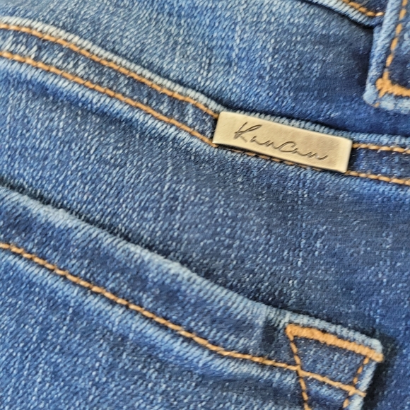 KANCAN: “THE PENNY” SUPER SKINNY JEANS  - KC9142D with COPPER BUTTONFLY - Picture 9 of 14